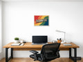 Thankful — Vintage (Landscape) Canvas Print | Vintage Wall Art | A4 A3 A2 A1 — A4 / Office