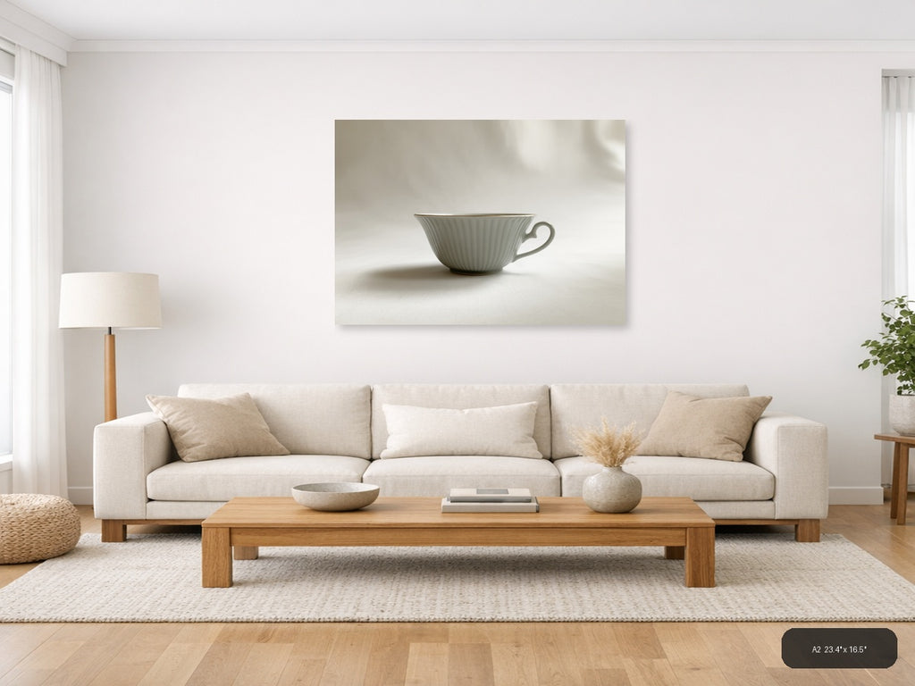 1940S — Minimalist (Landscape) Canvas Print | Minimalist Wall Art | A4 A3 A2 A1 — A2 / Living Room