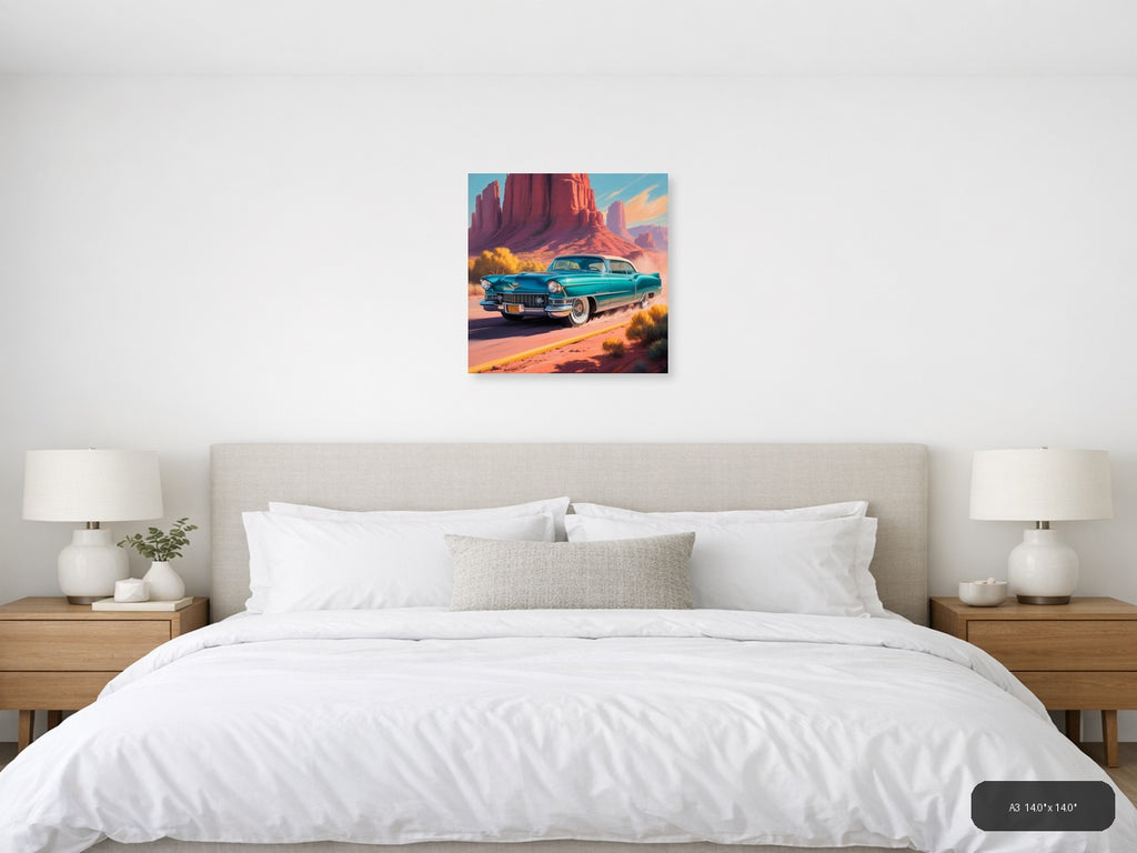 Healthcare Worker — Abstract (Square) Canvas Print | Abstract Wall Art | A4 A3 A2 A1 — A3 / Bedroom
