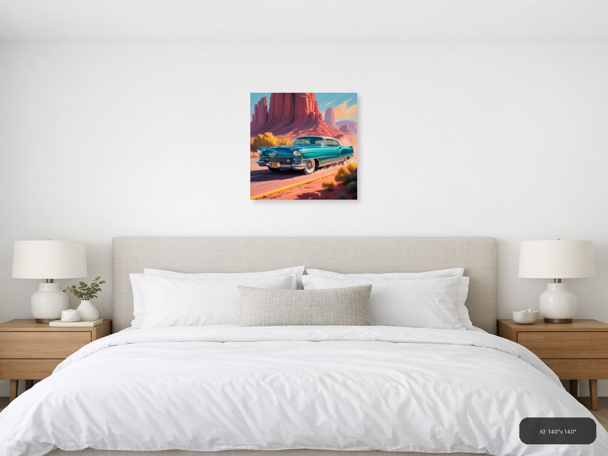 Healthcare Worker — Abstract (Square) Canvas Print | Abstract Wall Art | A4 A3 A2 A1 — A3 / Bedroom