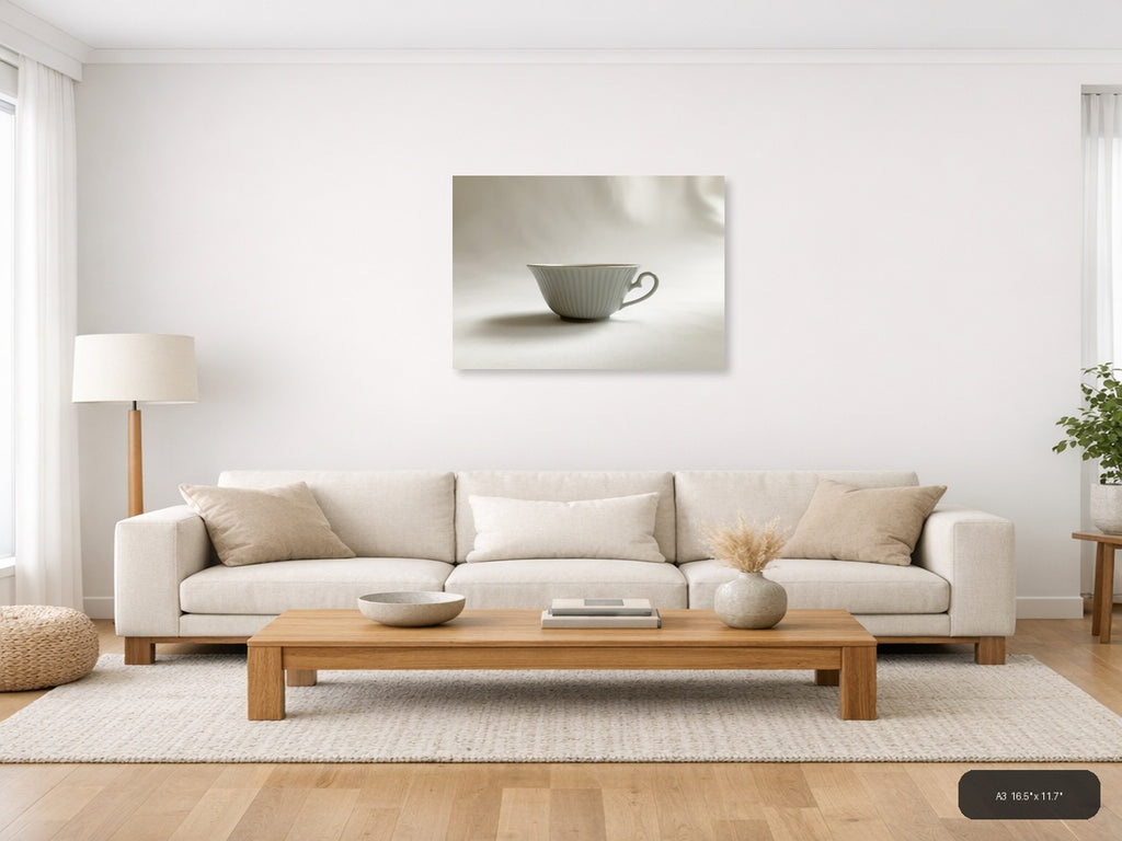 1940S — Minimalist (Landscape) Canvas Print | Minimalist Wall Art | A4 A3 A2 A1 — A3 / Living Room