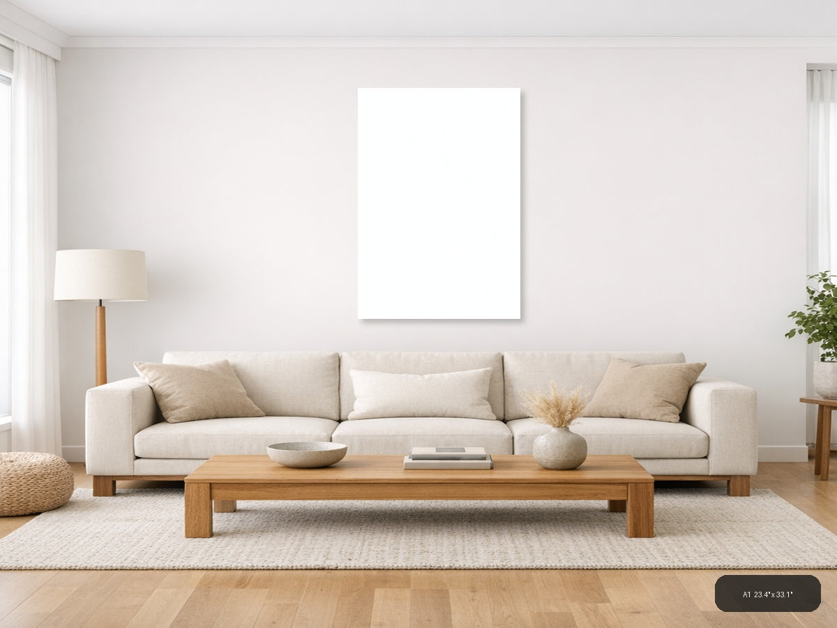 Minimalist Portrait Wall Art — A1 / Living Room