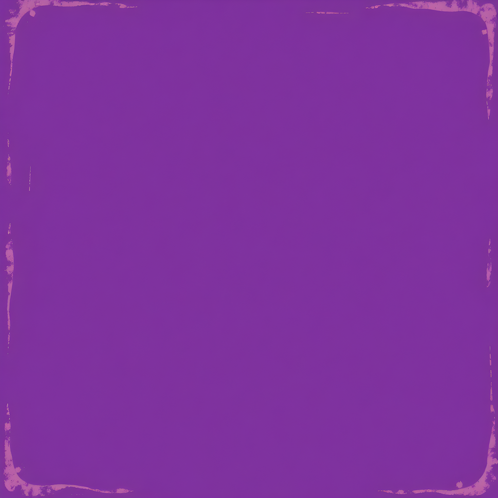 Vintage Purple Grunge Texture Square Wall Art
