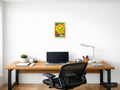 Vintage Margarita Cocktail with Citrus Fruits Wall Art — A4 / Office