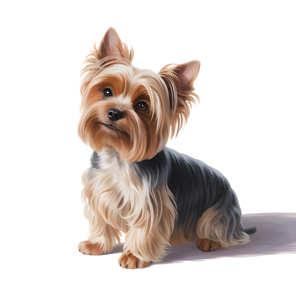 Shih Tzu Dog Portrait Minimalist Wall Art