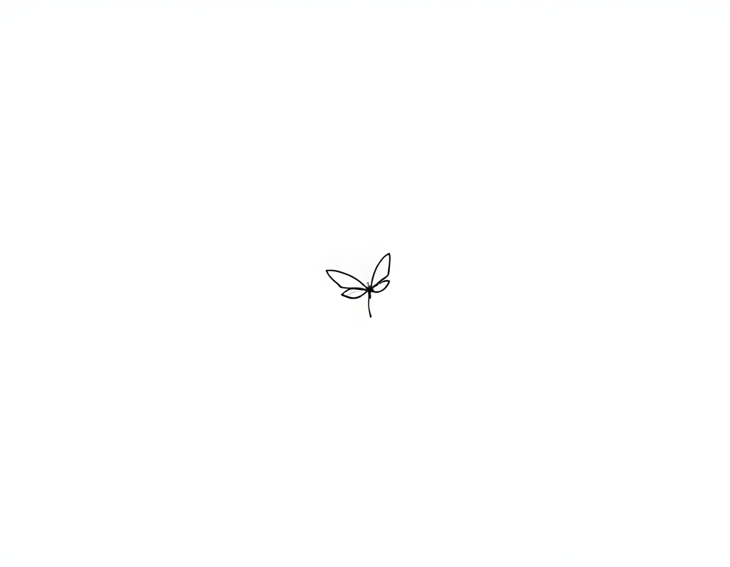 Minimalist Line Drawing Botanical Leaf Wall Art