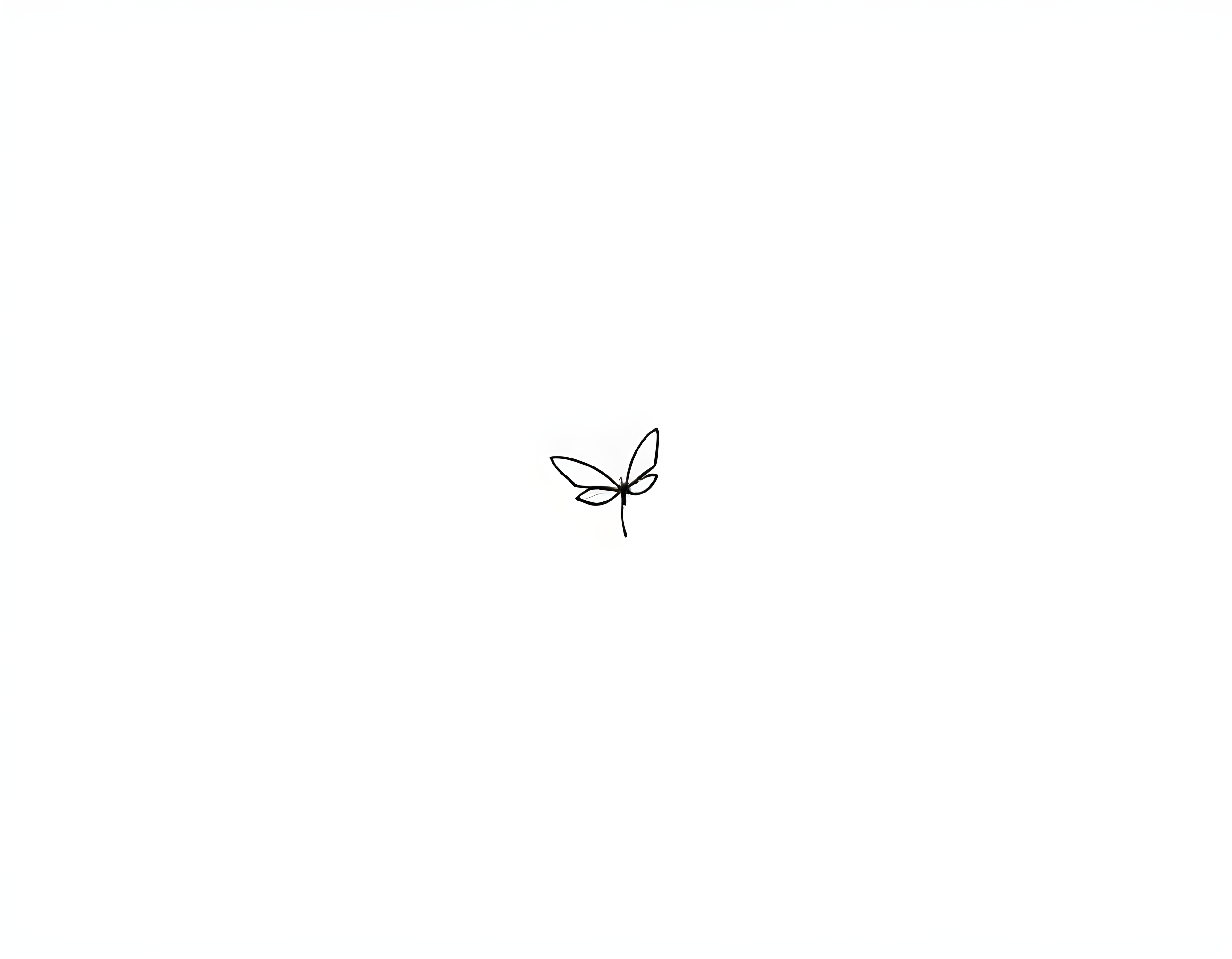 Minimalist Line Drawing Botanical Leaf Wall Art