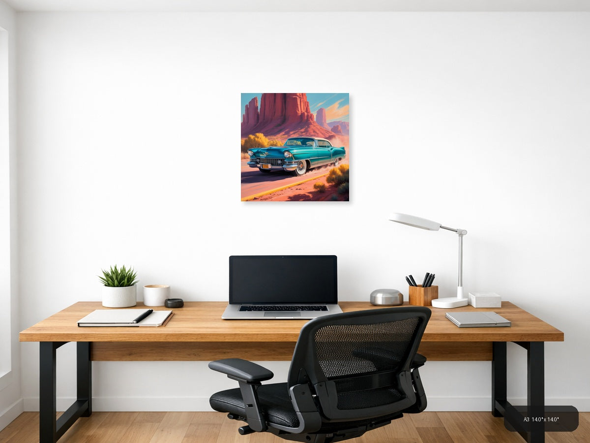 Healthcare Worker — Abstract (Square) Canvas Print | Abstract Wall Art | A4 A3 A2 A1 — A3 / Office