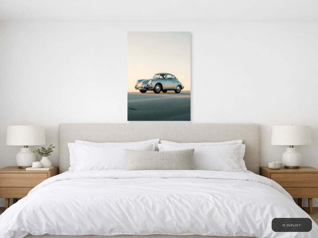 Dog Hair Dont Care — Minimalist (Portrait) Canvas Print | Minimalist Wall Art | A4 A3 A2 A1 — A1 (Bedroom)