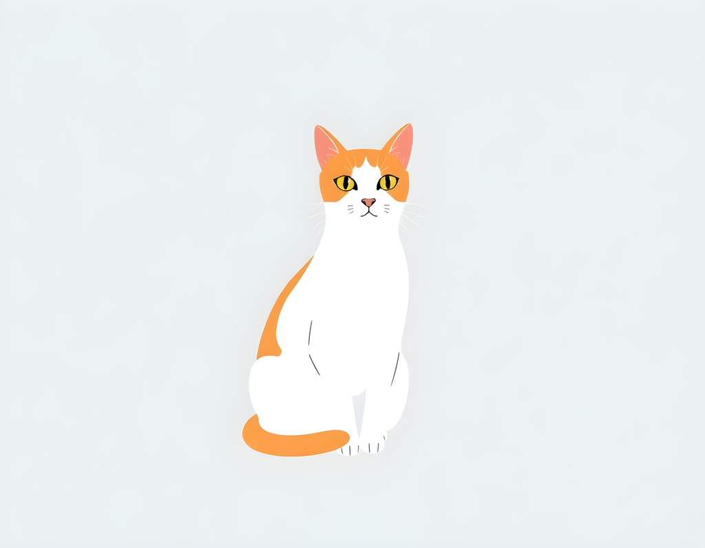 Cat Life Canvas Print | Minimalist Wall Art | A4 A3 A2 A1