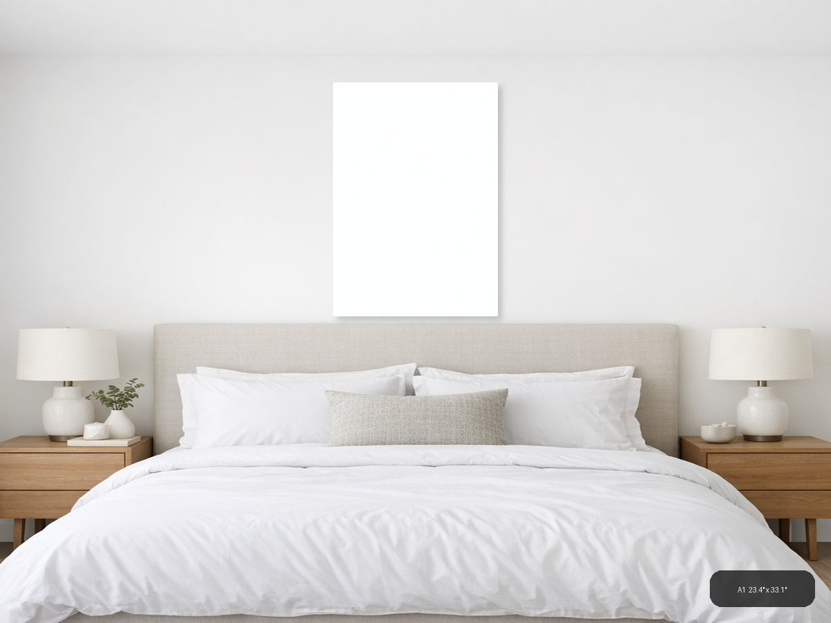 Minimalist Portrait Wall Art — A1 / Bedroom