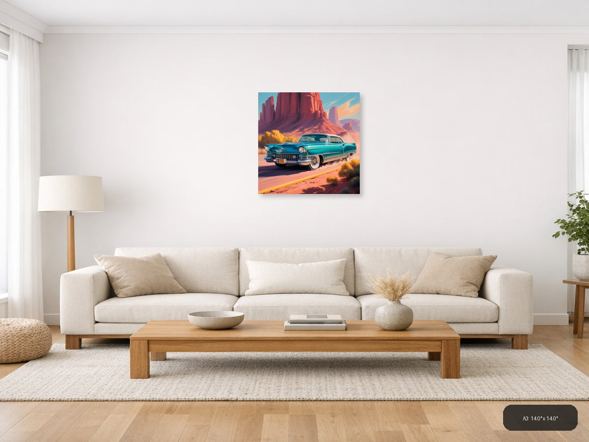 Healthcare Worker — Abstract (Square) Canvas Print | Abstract Wall Art | A4 A3 A2 A1 — A3 / Living Room