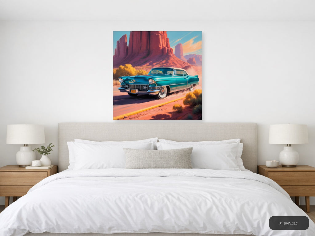 Healthcare Worker — Abstract (Square) Canvas Print | Abstract Wall Art | A4 A3 A2 A1 — A1 / Bedroom