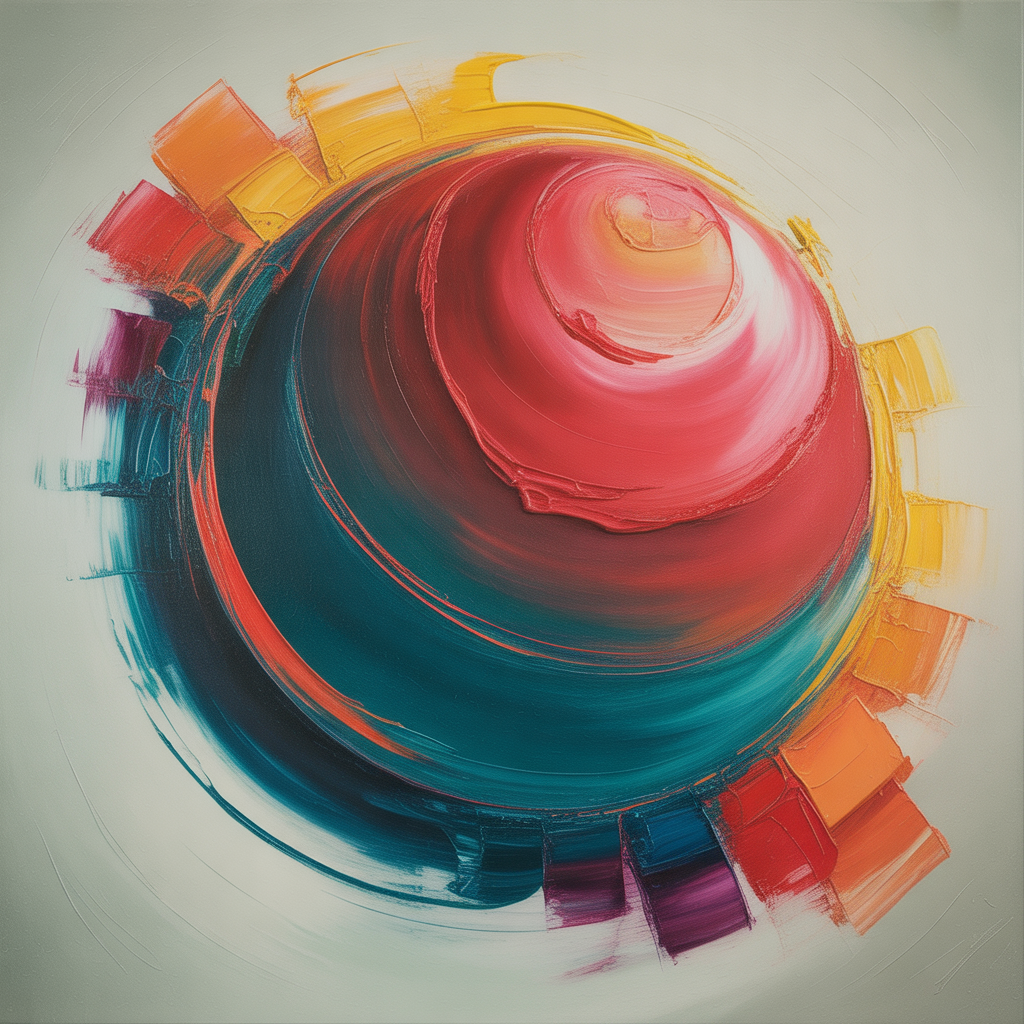 1970S — Abstract (Square) Canvas Print | Abstract Wall Art | A4 A3 A2 A1