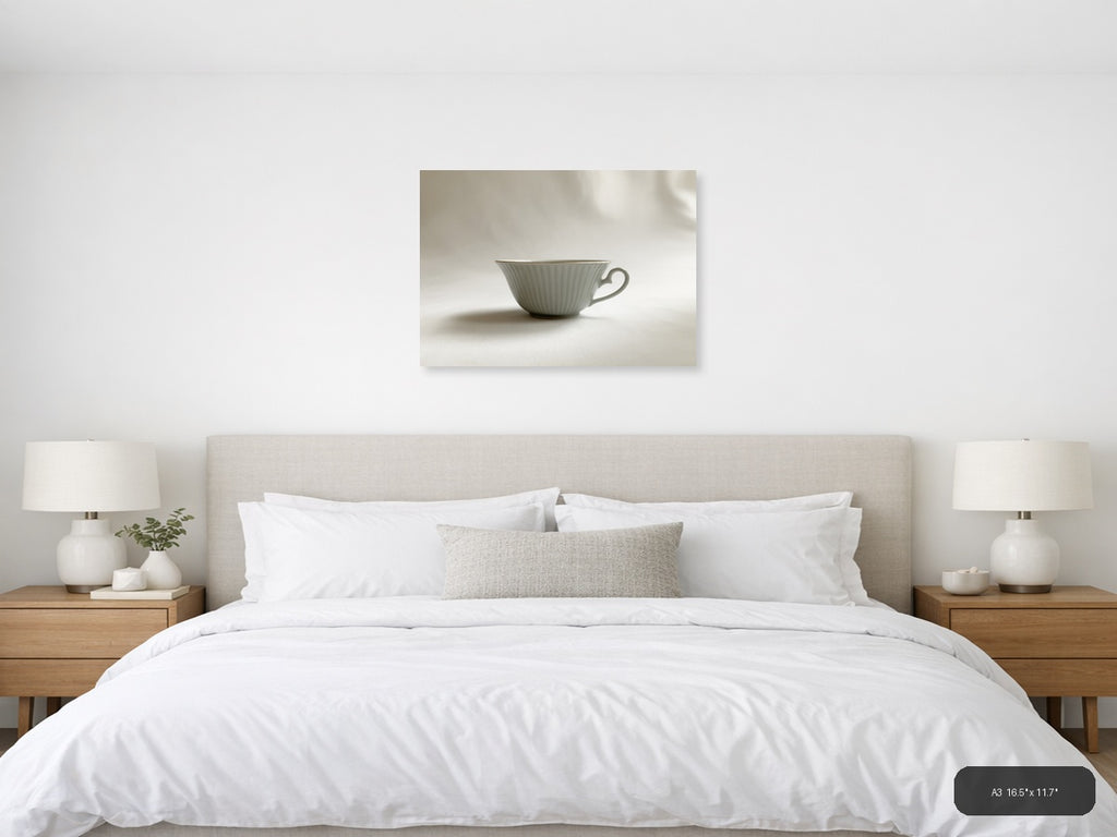 1940S — Minimalist (Landscape) Canvas Print | Minimalist Wall Art | A4 A3 A2 A1 — A3 / Bedroom