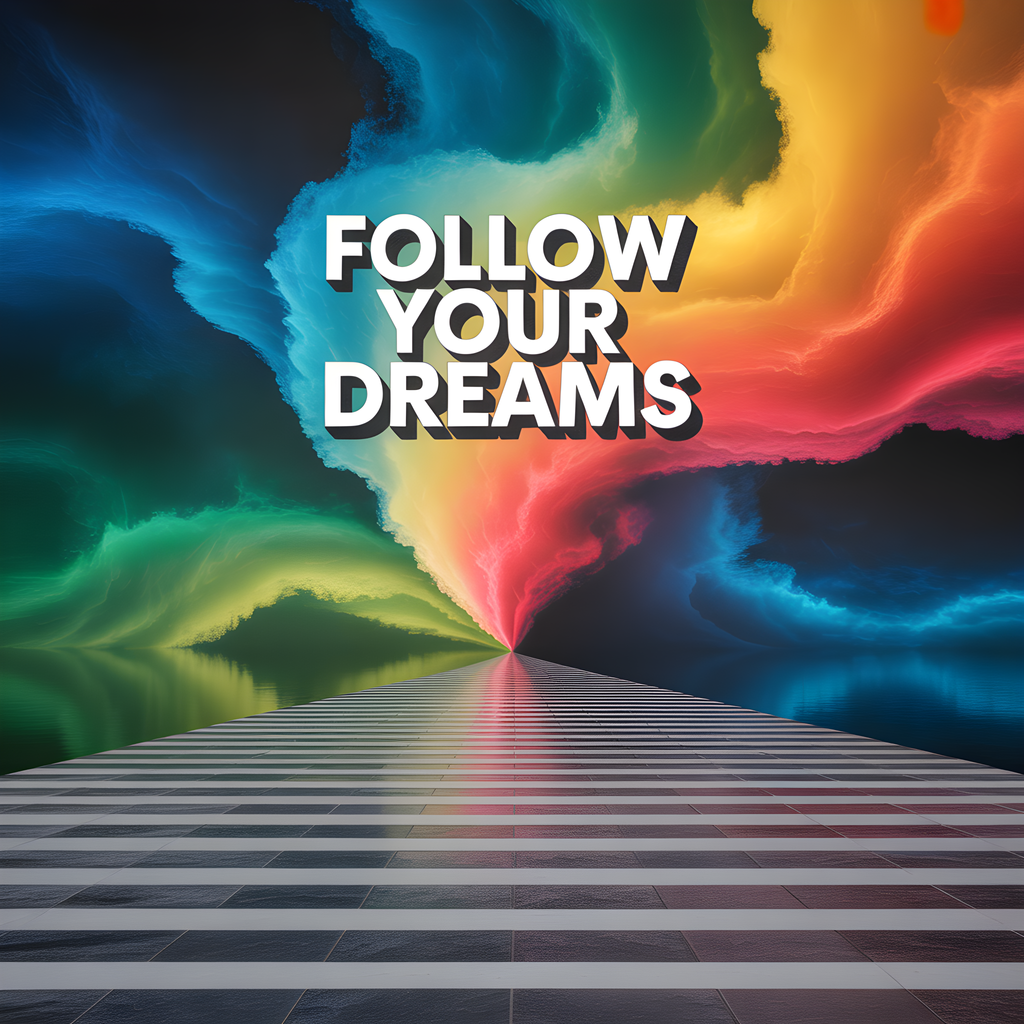 Colorful Abstract Light Rays Photography Wall Art