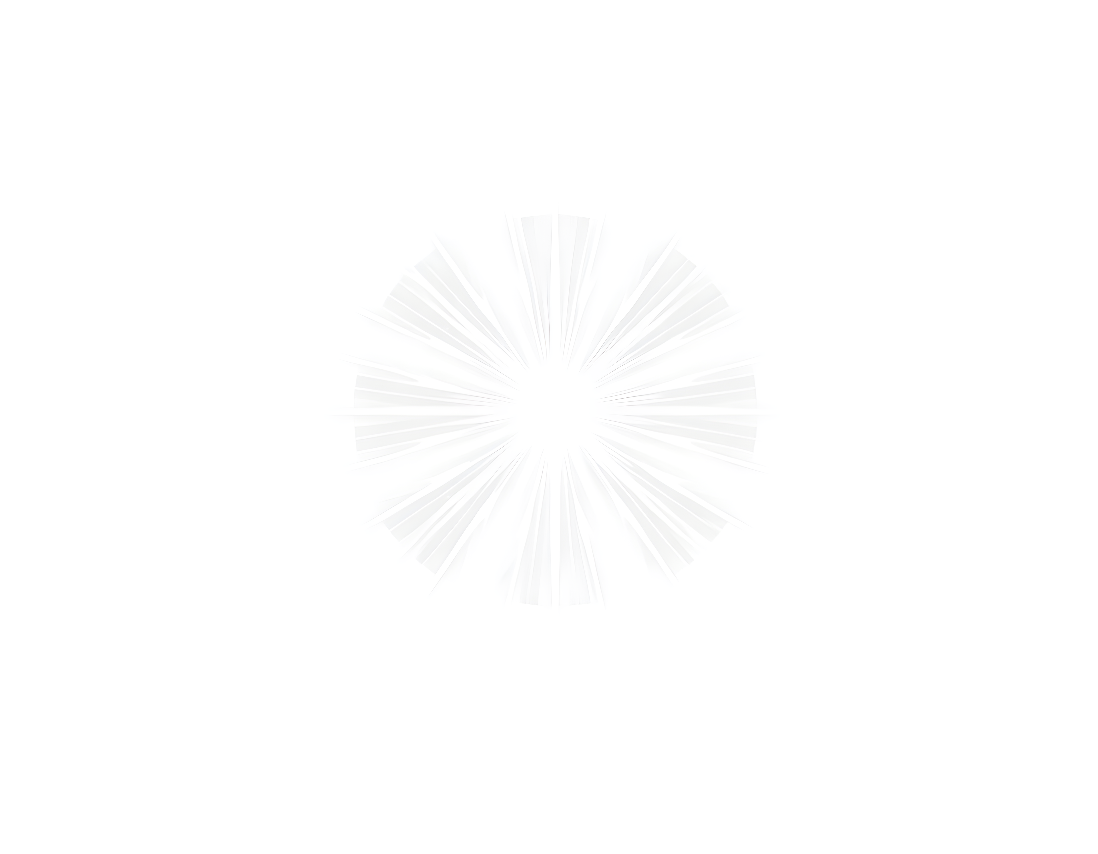 Minimalist Radiant Sunburst Lines Landscape Wall Art