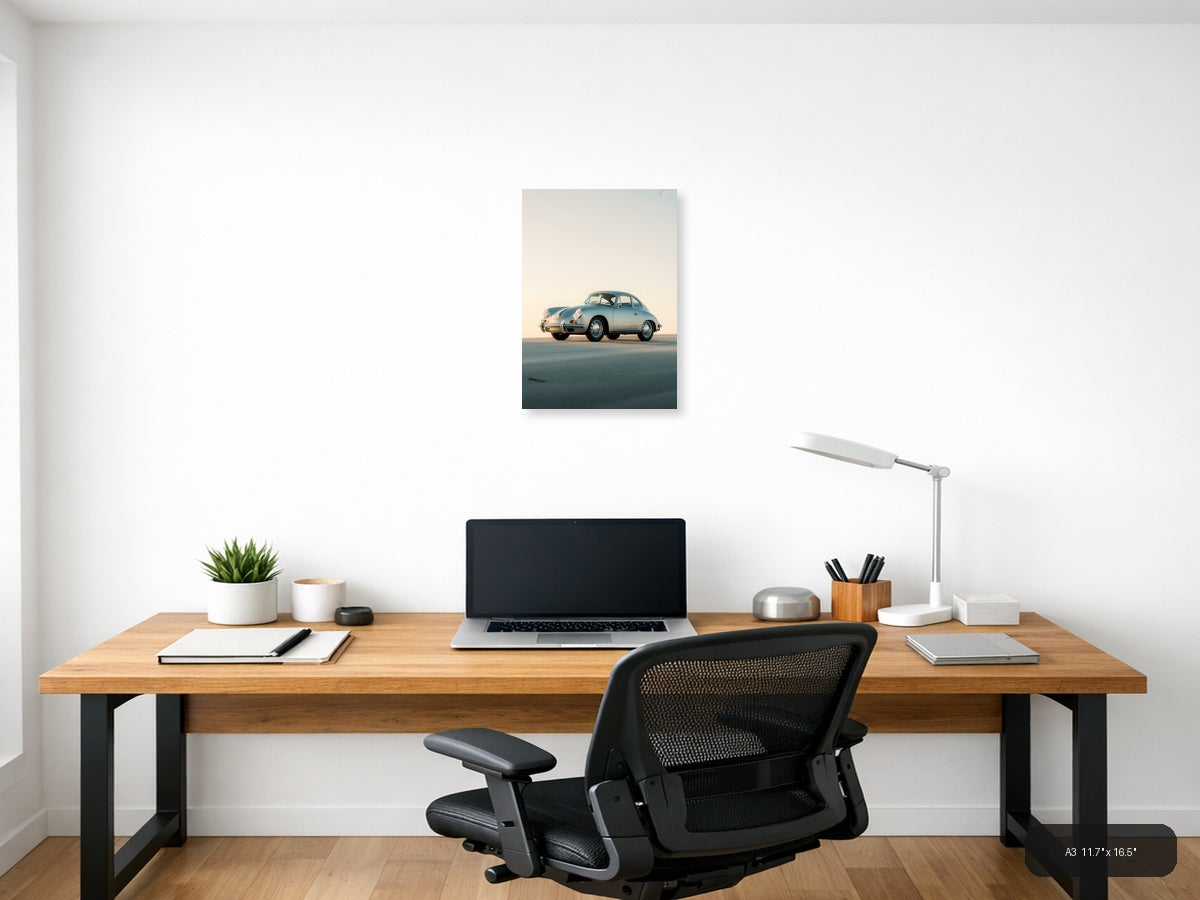 Dog Hair Dont Care — Minimalist (Portrait) Canvas Print | Minimalist Wall Art | A4 A3 A2 A1 — A3 (Office)
