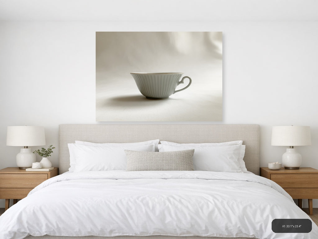 1940S — Minimalist (Landscape) Canvas Print | Minimalist Wall Art | A4 A3 A2 A1 — A1 / Bedroom