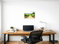 Vineyard Path Watercolor Landscape Wall Art — A4 / Office
